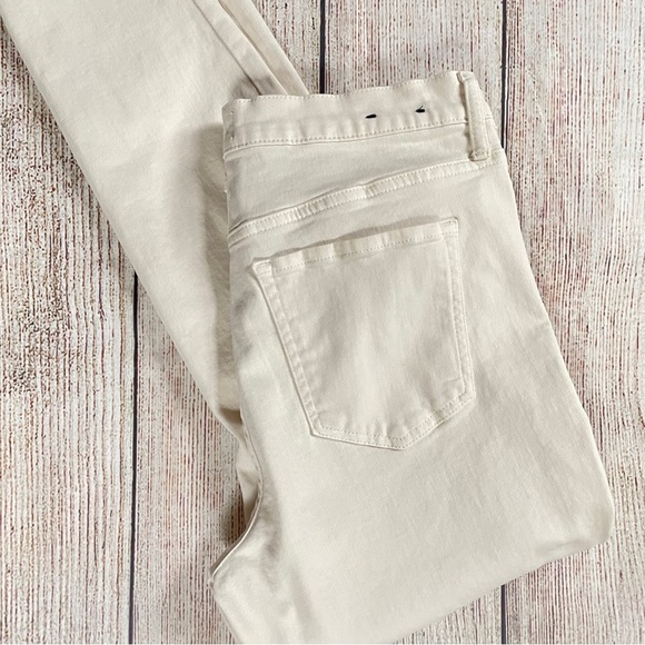 Gap High Rise Distressed Legging Jeans w/ Button Fly - Picture 9 of 10